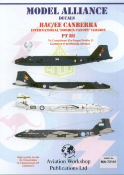 MAL72141 Canberra B.62/Mk.20/Mk.21