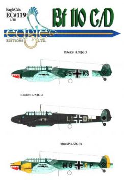 ECD48119 Bf 110C/D