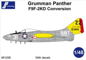 PJ481206 F9F-2KD Panther Conversion Set