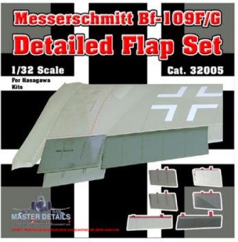 MD3205 Bf 109 F/G Flaps