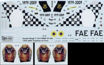 SY48060 Mirage F1JA Special Finish Ecuadorian Air Force