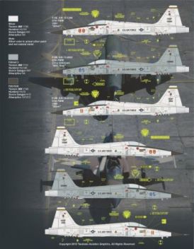 TB48214 F-5E Tiger II Aggressors Nellis AFB #4