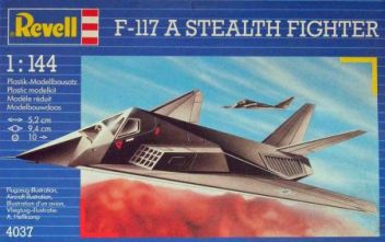 RE444037 F-117A Stealth Fighter