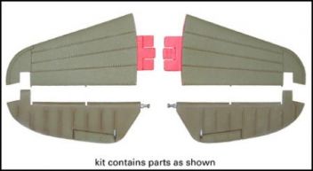 MD3223 P-40D - N Warhawk  Horizontal Tail Surfaces