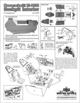 MD3202 Bf 109 G Cockpit Set
