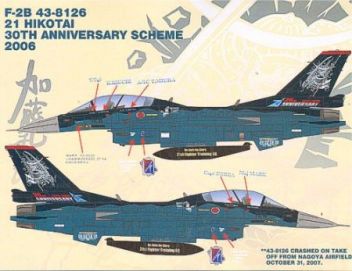 ABD48065 F-2B Viper Zero 21 Hikotai JASDF