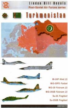 LH48022 Mi-24/MiG-25/MiG-29/Su-25 Turkmenistan Air Force