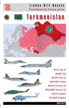 LH72022 Mi-8/Mi-24/MiG-25/MiG-29/Su-25 Turkmenistan Air Force
