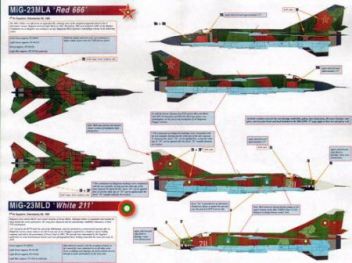 LH32012 MiG-23ML/MLA/MLD/P Flogger Warsaw Pact
