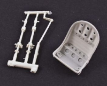 MST3242 Ki-84 Hayate (Frank) Pilot Seat and Frame
