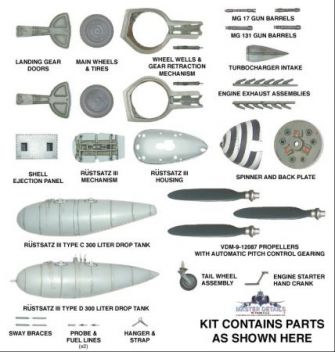 MD3204 Bf 109 G Maximum Detail Set