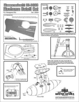 MD3204 Bf 109 G Maximum Detail Set