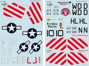 ECD48139 P-51D Mustang 4th FG, 31st FG, 322nd FG