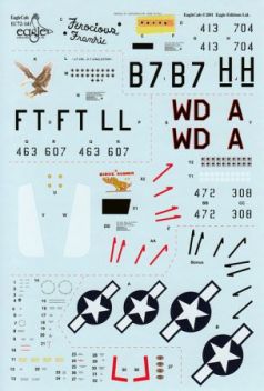 ECD72141 P-51D Mustang 4th FG, 354th FG, 361st FG