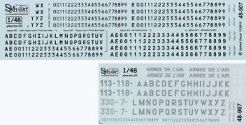 SY48907 French Air Force Registrations and Serials, 1995-2010