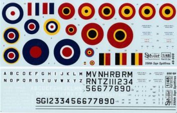 SY48908 Spitfire Mk.II / IIA / Vb / Vc / IX / XIVc / XIVe / XVI