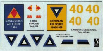 BR7812 Mazedonische und estl�ndische Luftwaffe