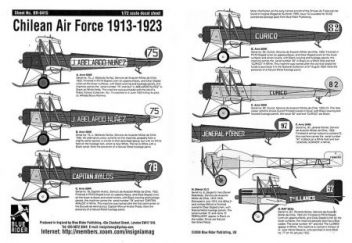 BR7415 Chilenische Luftwaffe 1913-1923