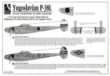 BR7410 P-38L Lightning