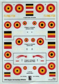 BR7236 Belgische Luftwaffe WK I