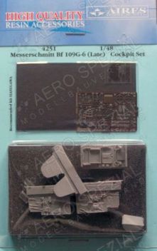 AI48251 Bf 109G-6 Cockpit Set (sp�te Version)