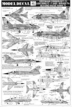MDC045 Hawk/Mirage/Lightning/Freedom Fighter/Sea King