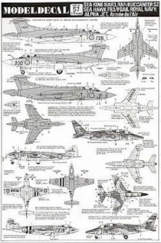 MDC057 Buccnaneer/Alpha Jet/Sea Hawk/Sea King