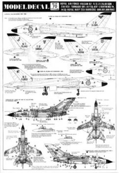 MDC070 Vulcan/Sea Harrier/Lightning/Tornado