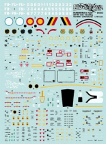TB32028 AIM-7E-2/M Sparrow-III-Beschriftungen