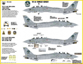 FTD72003 F-14D Super Tomcat VF-31 Tomcatters