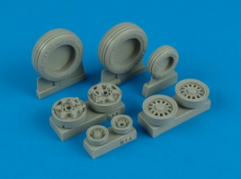 AIW32005 F-16CG/CJ Fighting Falcon Weighted Wheels