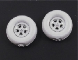 MST3254 Spitfire 5 Spoke Weighted Main Wheels