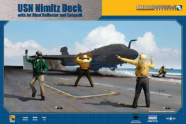 SW48020 Aircraft Carrier Deck Display Base Nimitz Class, US Navy