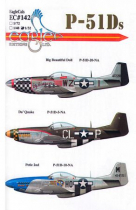 ECD32142 P-51D Mustang 55th FG, 78th FG, 352nd FG
