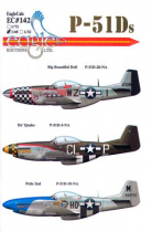 ECD48142 P-51D Mustang 55th FG, 78th FG, 352nd FG