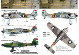 HU48061 Bf 109, Fw 190 and Ju 87 Hungarian Air Force