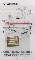 PMAP406 ACES II Seatbelts