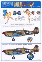 KW32038 P-40F Warhawk: Butterfly Girl & High Kicker