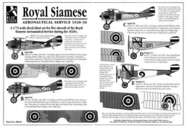 BR7231 Royal Siamese Aeronautical Service 1920-30