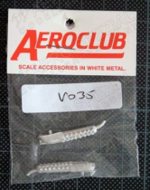 AEV035 Auspuffrohre Igeltyp