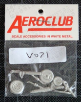 AEV071 Lightning F.1/F.2A/F.3/F.6/T.4/T.5 Fahrwerk-Set