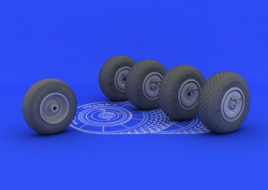 EBR32016 He 219 Uhu Weighted Wheels