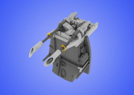 EBR48060 MG 17 Mount for Bf 109 E