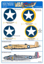 KW32048 B-25 Mitchell Cocardes