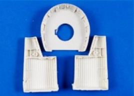 MST3219 P-47 Thunderbolt Cowling Flaps and Wheel Wells