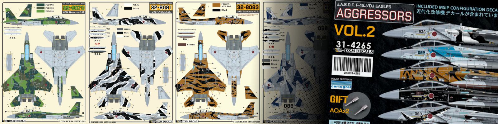 DXM | F-15J/DJ Eagle JASDF Aggressors Part 2