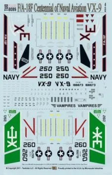 TB48232 F/A-18F Super Hornet VX-9 Vampires