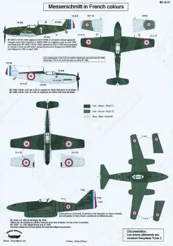 BD32031 Bf 109 E & Me 262