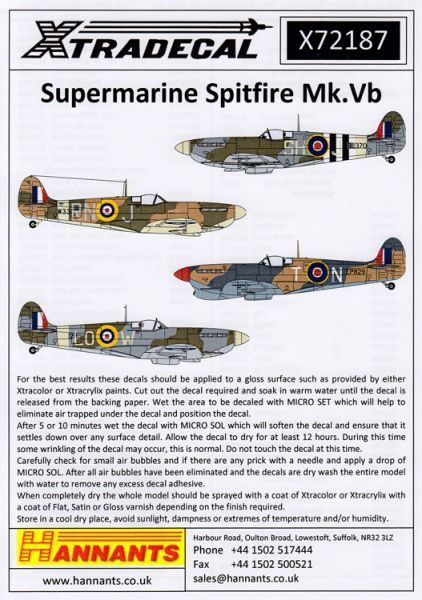 XD72187 Spitfire Mk.Vb