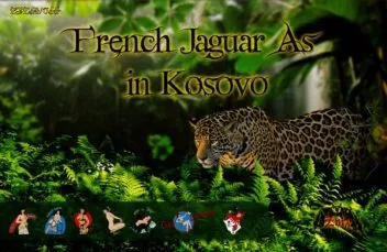 ZTZ48044 French Jaguar As in Kosovo